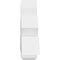 Ekena Millwork Kennewick Architectural Grade PVC Gable Bracket, 36"W x 19 1/2"H x 6"D x 6"F, 13/12 Pitch GBP036X20X0606KEN00 - alternate 5